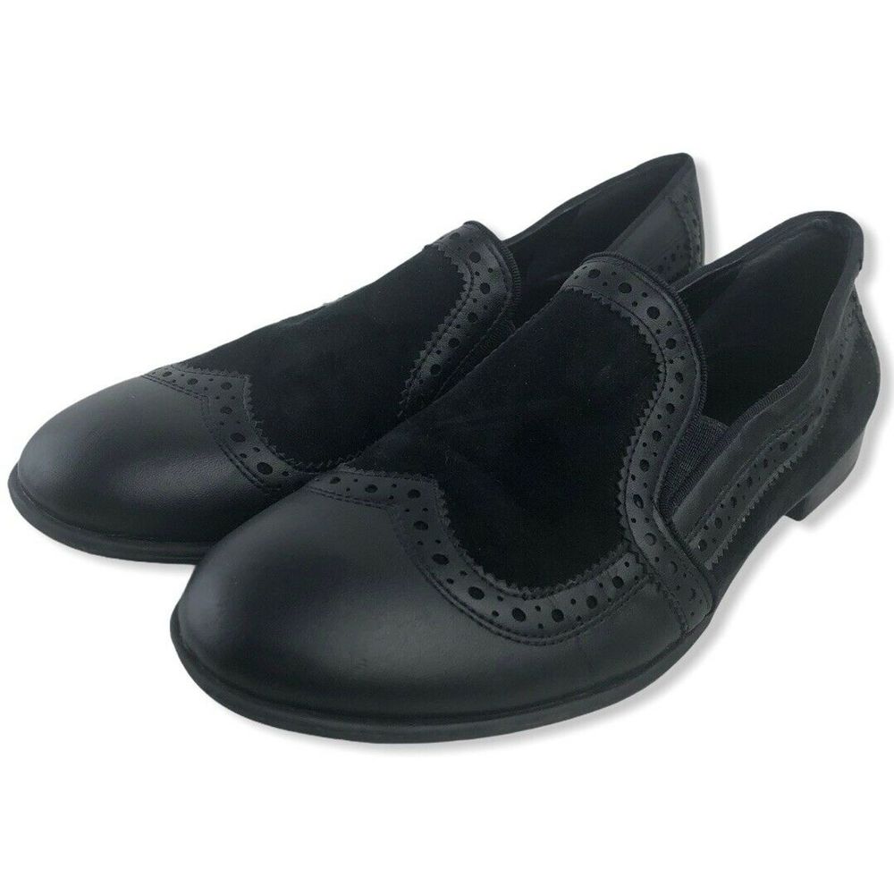 Franco Sarto Leather Slip On Tibby Loafer Flats